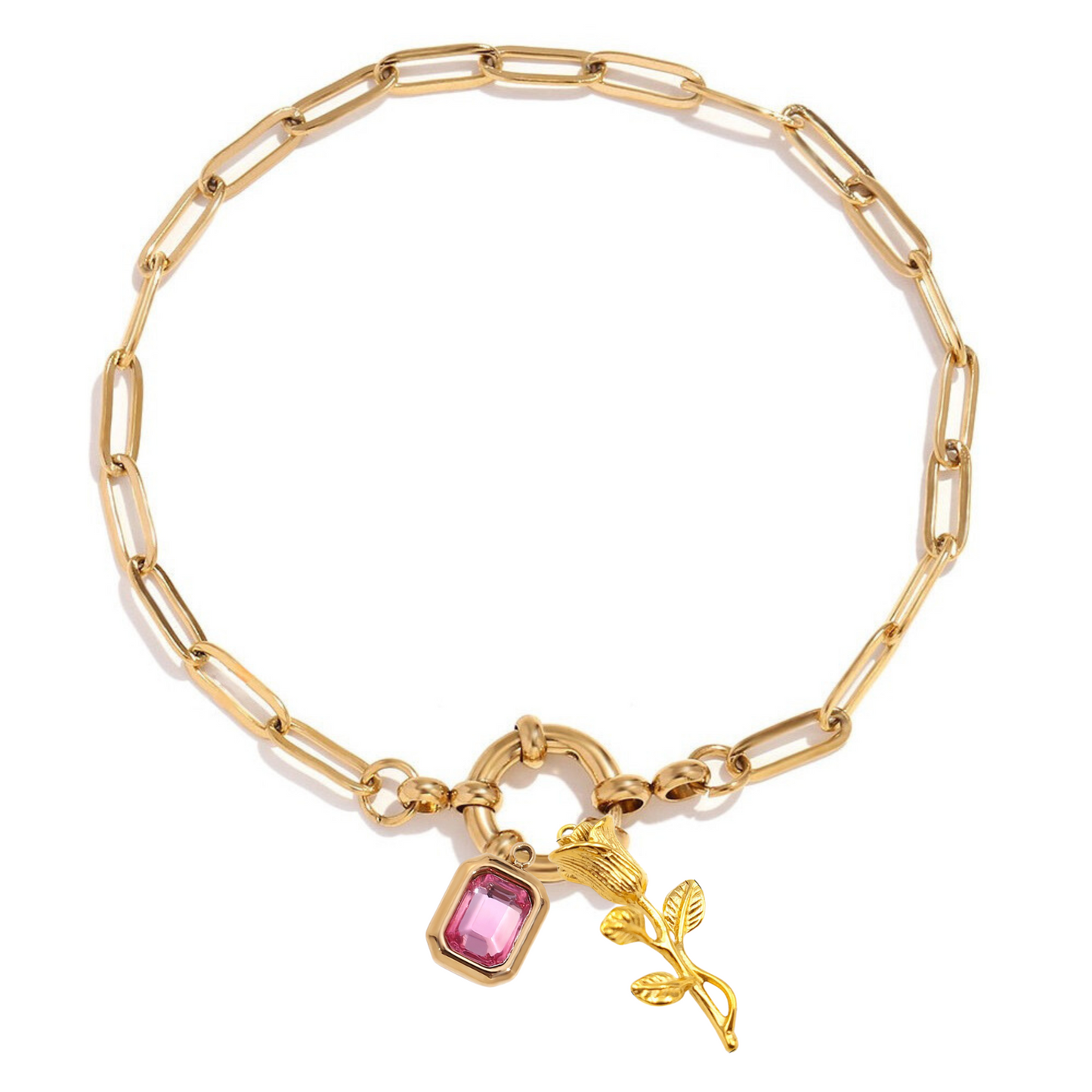 Personalised Chain Bracelet (Gold & Silver)