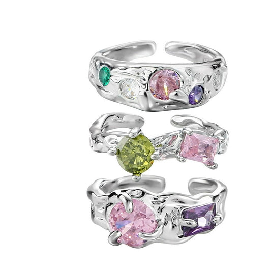Sunset Ring Set