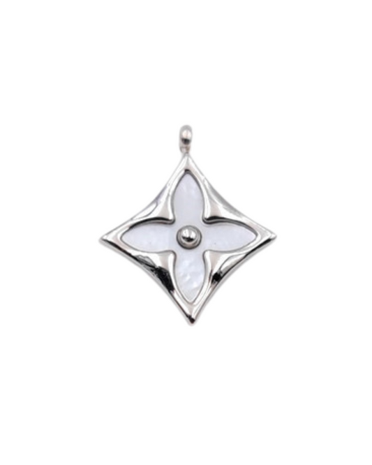 Silver Colour Blossom Star