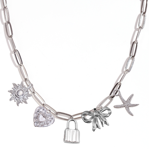 𐙚 Personalised Silver Chain Necklace
