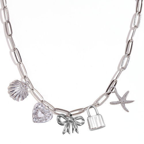 𐙚 Personalised Silver Chain Necklace