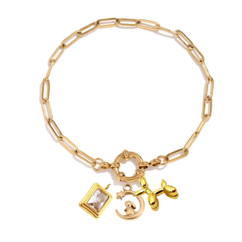 ✮ Personalised  Chain Bracelet (Gold & Silver)