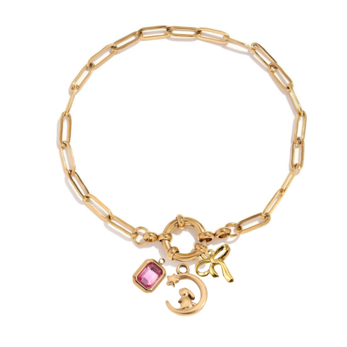Personalised  Chain Bracelet (Gold & Silver)